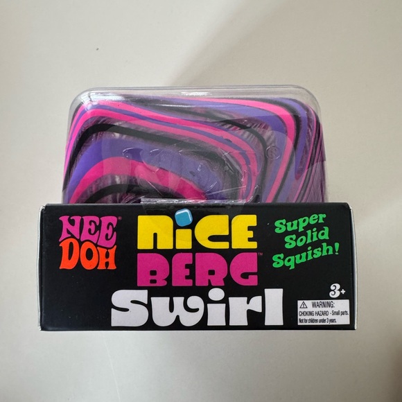 nee doh Other - NeeDoh Nice Berg Swirl Super Solid Squish - BRAND NEW IN BOX